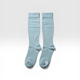 Blue Haze Micro-Nylon Compression Socks