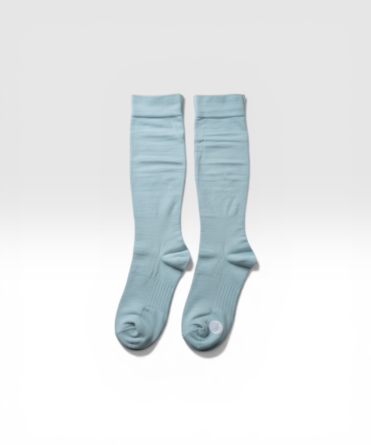 Blue Haze Micro-Nylon Compression Socks