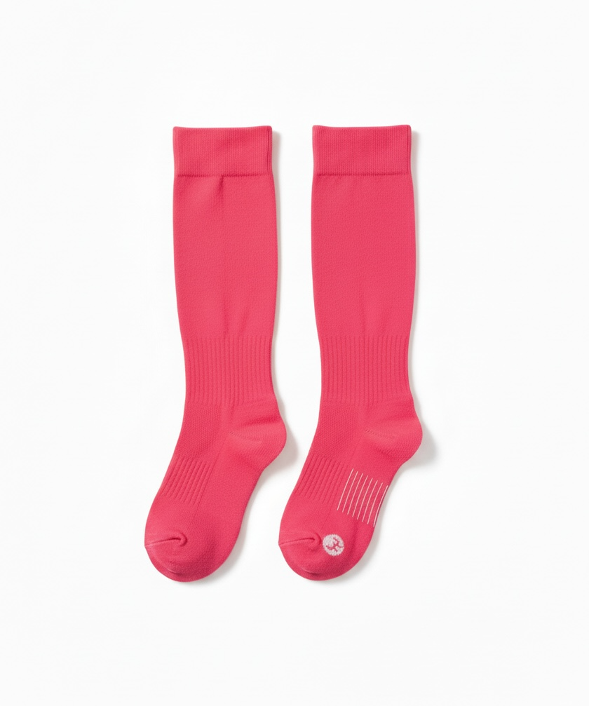 PRE-ORDER - Pink Me Up Micro-Nylon Compression Socks