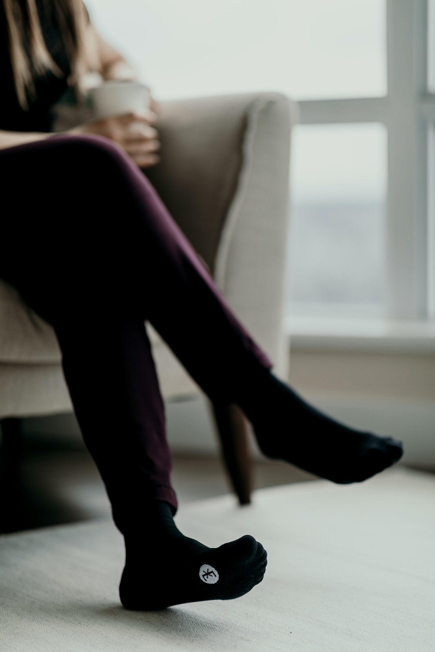 Basic Black Compression Socks